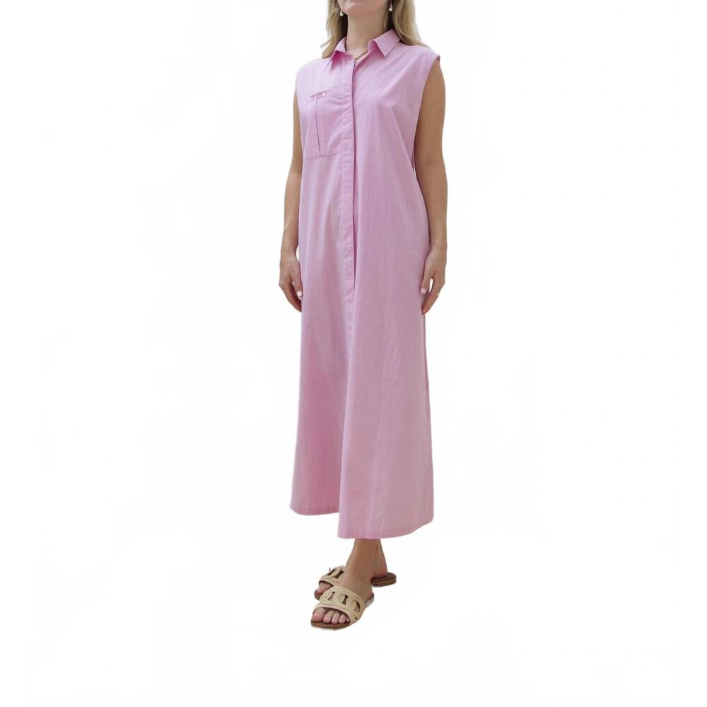NEW EXVOTO liv sleeveless maxi dress in orchid